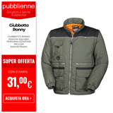 Giubbotto Ronny personalizzato con logo - Pubblienne