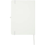 Blocco note formato A5 con copertina rigida in materiale riciclato e pagine a righe Teak personalizzato con logo - Pubblienne