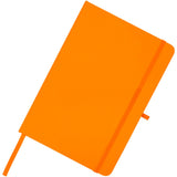 Blocco note formato A5 con copertina rigida in materiale riciclato e pagine a righe Teak personalizzato con logo - Pubblienne