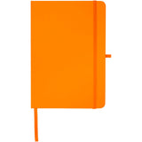 Blocco note formato A5 con copertina rigida in materiale riciclato e pagine a righe Teak personalizzato con logo - Pubblienne