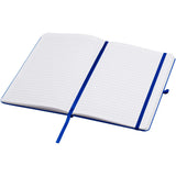 Blocco note formato A5 con copertina rigida in materiale riciclato e pagine a righe Teak personalizzato con logo - Pubblienne