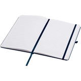 Blocco note formato A5 con copertina rigida in materiale riciclato e pagine a righe Teak personalizzato con logo - Pubblienne