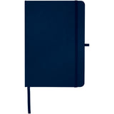 Blocco note formato A5 con copertina rigida in materiale riciclato e pagine a righe Teak personalizzato con logo - Pubblienne