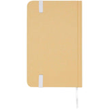 Blocco note formato A6 con copertina rigida in materiale riciclata e pagine bianche Reed personalizzato con logo - Pubblienne