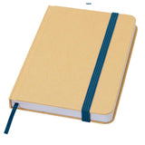 Blocco note formato A6 con copertina rigida in materiale riciclata e pagine bianche Reed personalizzato con logo - Pubblienne