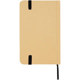 Blocco note formato A6 con copertina rigida in materiale riciclata e pagine bianche Reed personalizzato con logo - Pubblienne