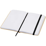Blocco note formato A6 con copertina rigida in materiale riciclata e pagine bianche Reed personalizzato con logo - Pubblienne