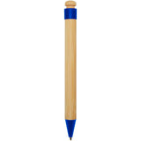 Penna a sfera in plastica riciclata e bambù Rattan personalizzato con logo - Pubblienne