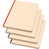 Blocco note formato A5 con copertina morbida in PET riciclato e carta a base di canna da zucchero Liliana personalizzato con logo - Pubblienne