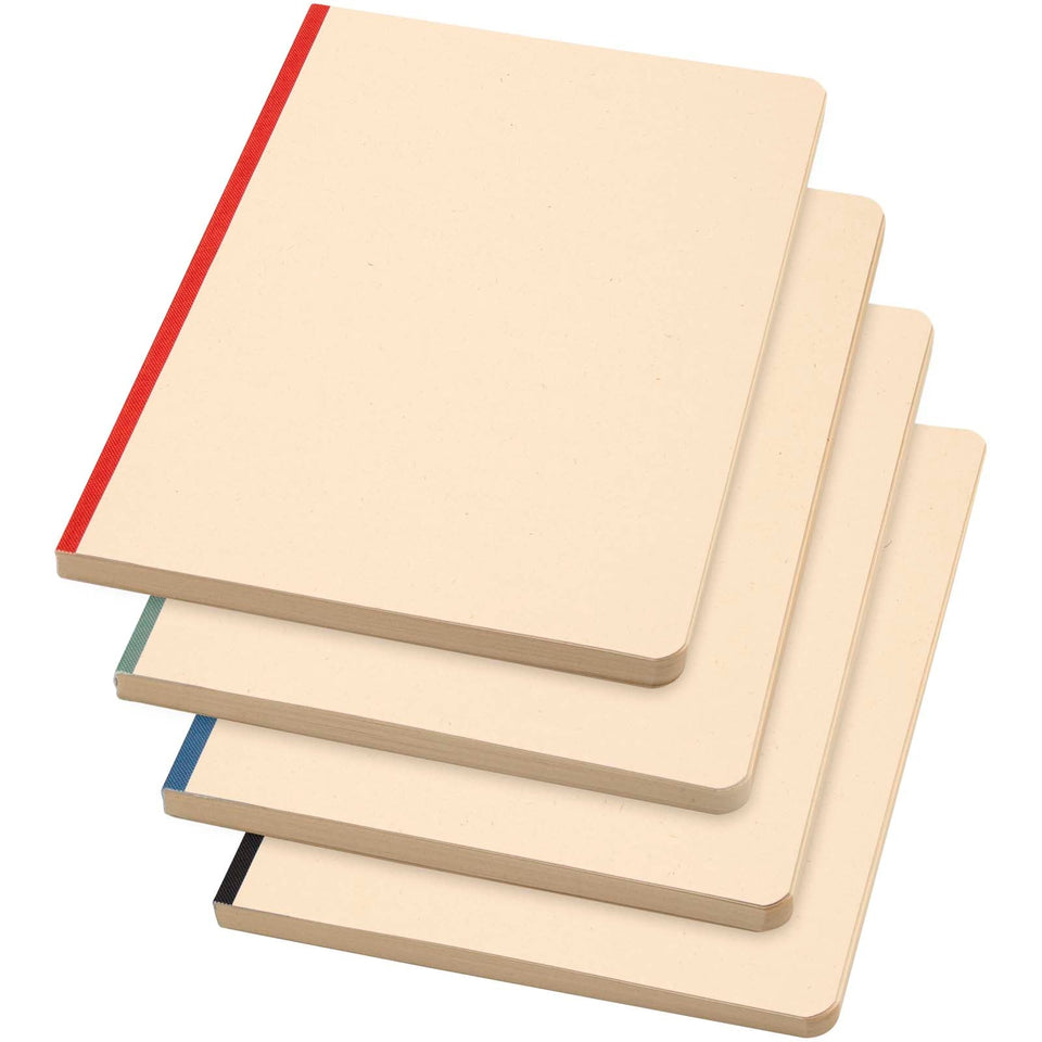 Blocco note formato A5 con copertina morbida in PET riciclato e carta a base di canna da zucchero Liliana personalizzato con logo - Pubblienne