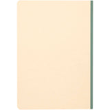 Blocco note formato A5 con copertina morbida in PET riciclato e carta a base di canna da zucchero Liliana personalizzato con logo - Pubblienne