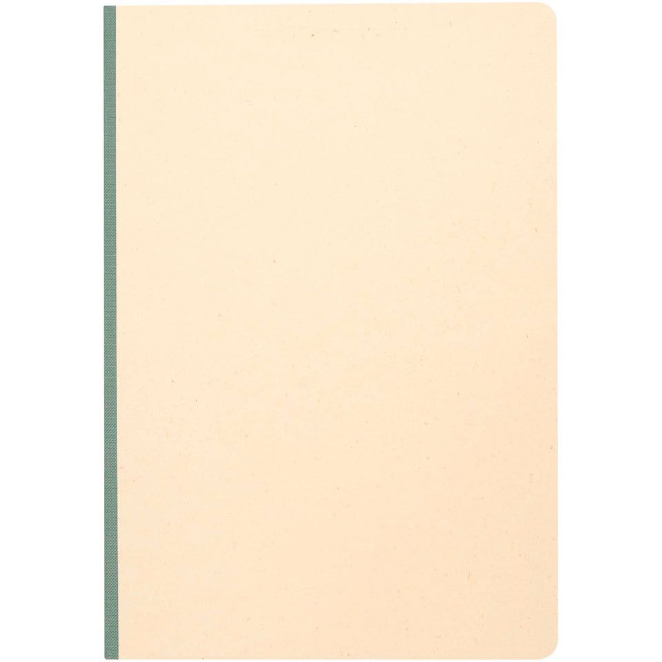 Blocco note formato A5 con copertina morbida in PET riciclato e carta a base di canna da zucchero Liliana personalizzato con logo - Pubblienne