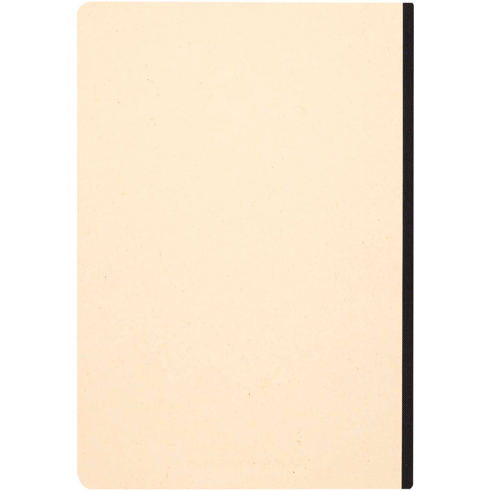 Blocco note formato A5 con copertina morbida in PET riciclato e carta a base di canna da zucchero Liliana personalizzato con logo - Pubblienne