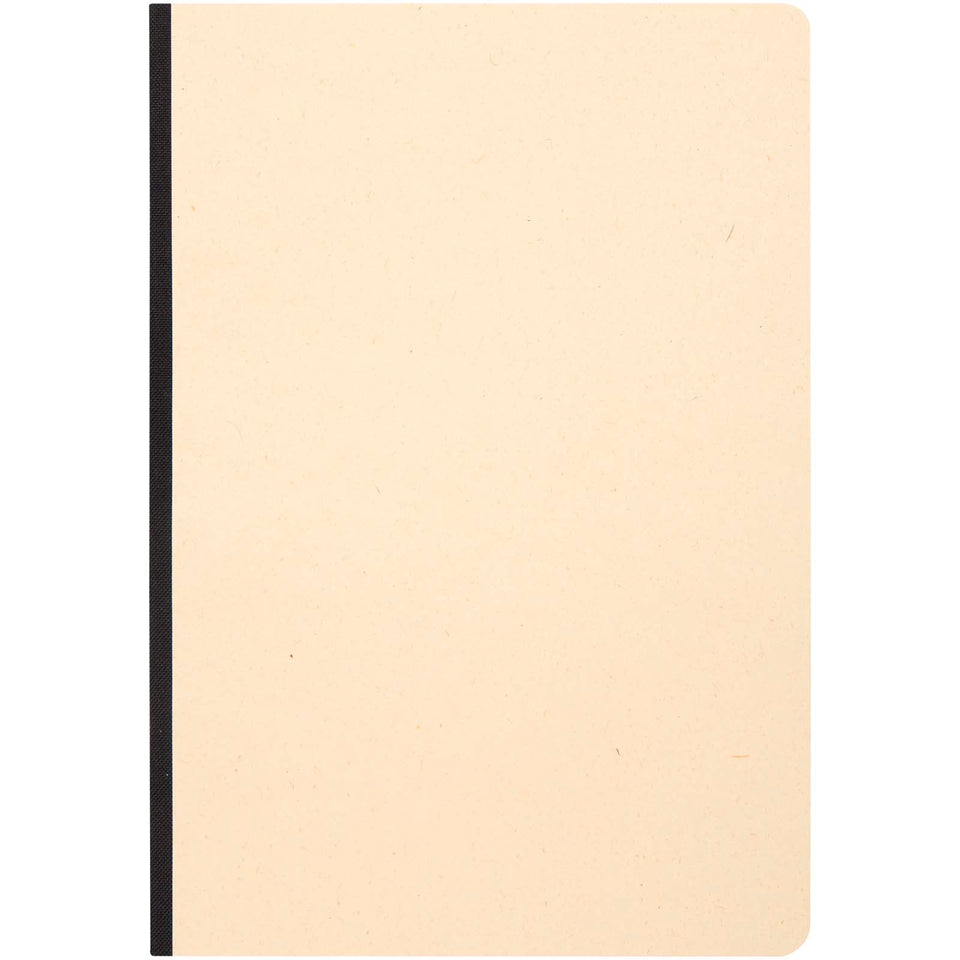 Blocco note formato A5 con copertina morbida in PET riciclato e carta a base di canna da zucchero Liliana personalizzato con logo - Pubblienne