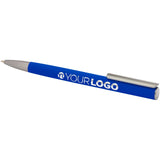 Penna a sfera in alluminio riciclato Ziguur (inchiostro nero) personalizzato con logo - Pubblienne