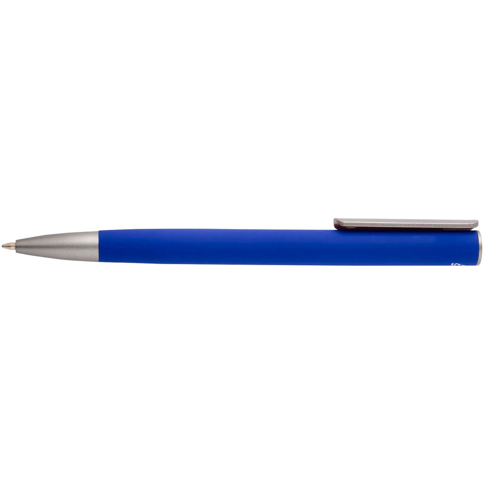 Penna a sfera in alluminio riciclato Ziguur (inchiostro nero) personalizzato con logo - Pubblienne