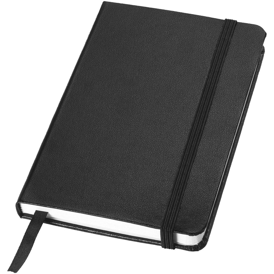 Blocco note tascabile con copertina rigida formato A6 Classic personalizzato con logo - Pubblienne