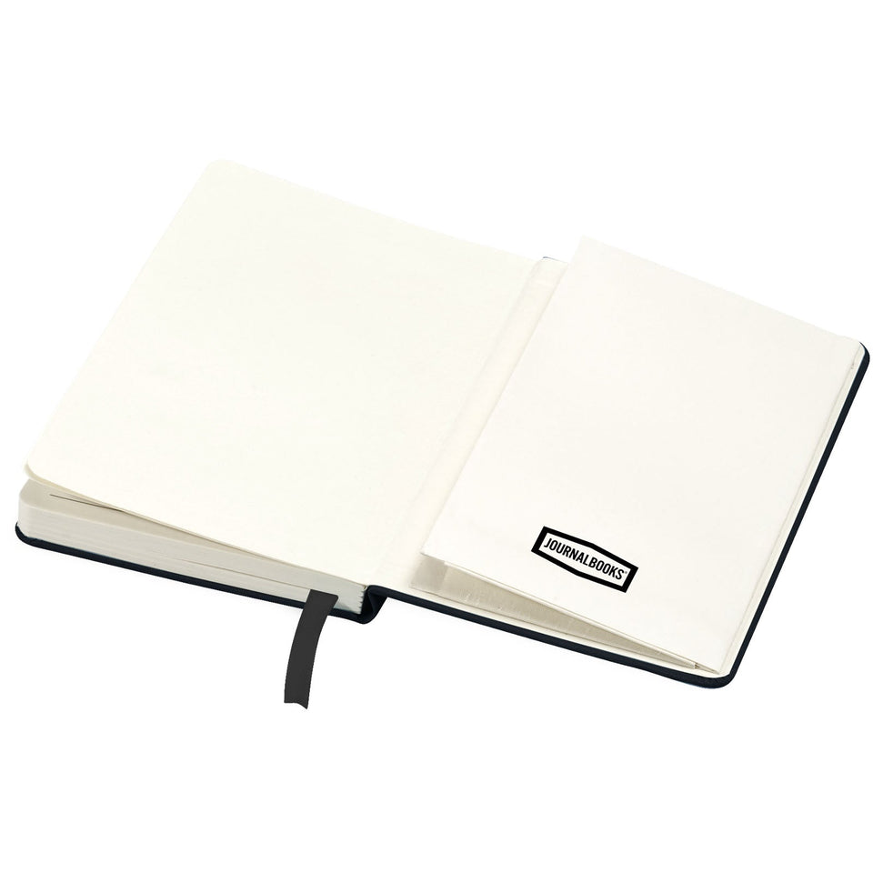 Blocco note tascabile con copertina rigida formato A6 Classic personalizzato con logo - Pubblienne