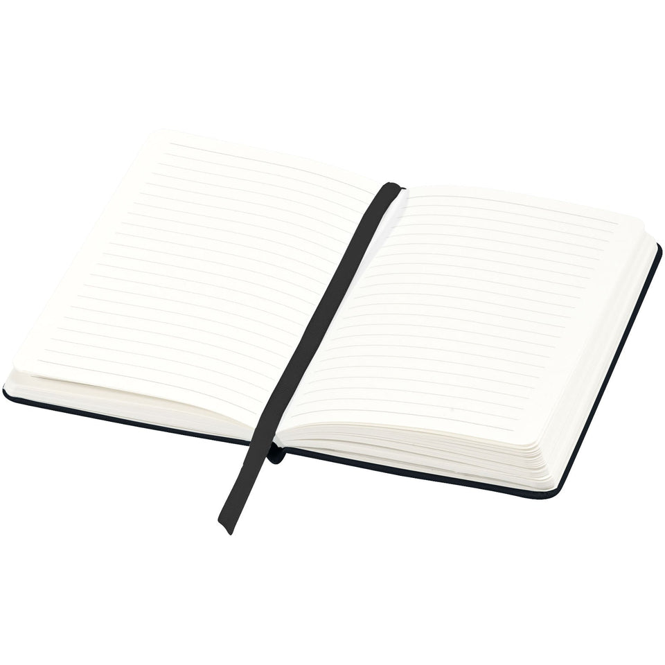 Blocco note tascabile con copertina rigida formato A6 Classic personalizzato con logo - Pubblienne