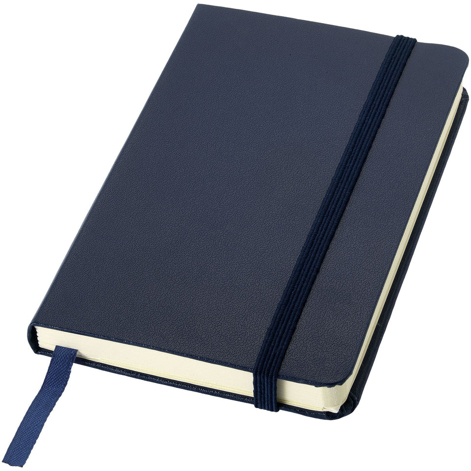 Blocco note tascabile con copertina rigida formato A6 Classic personalizzato con logo - Pubblienne