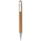 Penna a sfera in bambù Celuk (inchiostro nero) personalizzato con logo - Pubblienne