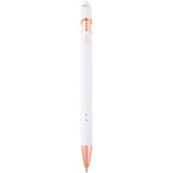Penna a sfera con finitura oro rosa Nanna personalizzato con logo - Pubblienne