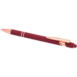 Penna a sfera con finitura oro rosa Nanna personalizzato con logo - Pubblienne