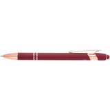 Penna a sfera con finitura oro rosa Nanna personalizzato con logo - Pubblienne