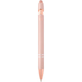 Penna a sfera con finitura oro rosa Nanna personalizzato con logo - Pubblienne