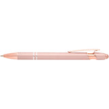 Penna a sfera con finitura oro rosa Nanna personalizzato con logo - Pubblienne