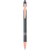 Penna a sfera con finitura oro rosa Nanna personalizzato con logo - Pubblienne