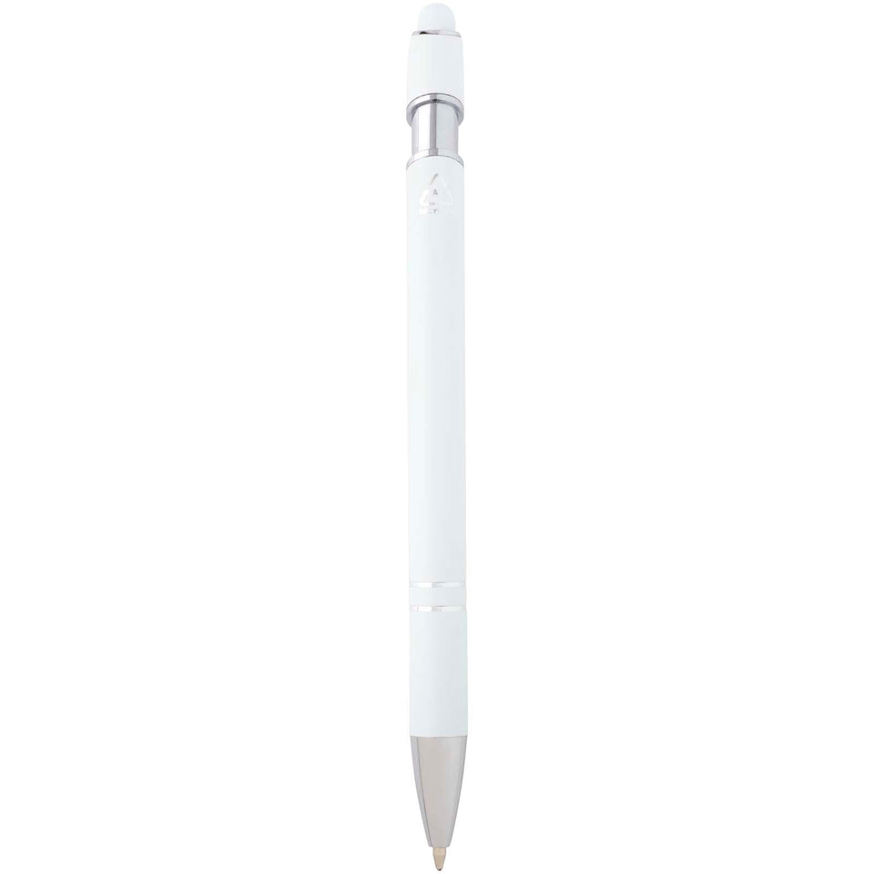 Penna a sfera con finitura argento Kish personalizzato con logo - Pubblienne