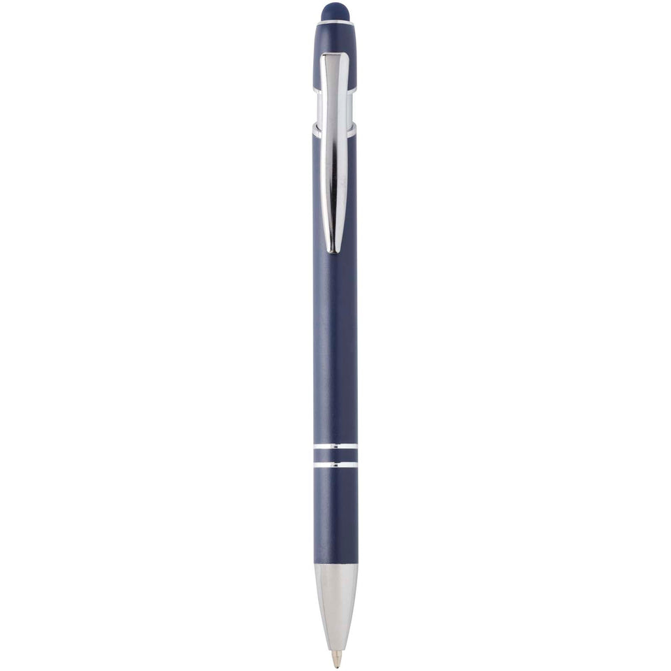 Penna a sfera con finitura argento Kish personalizzato con logo - Pubblienne