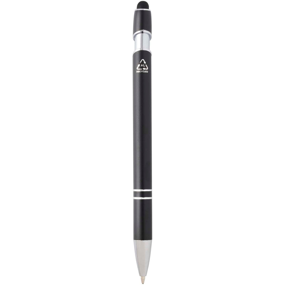 Penna a sfera con finitura argento Kish personalizzato con logo - Pubblienne