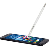 Penna a sfera in alluminio con stylus Ore (inchiostro blu) personalizzato con logo - Pubblienne