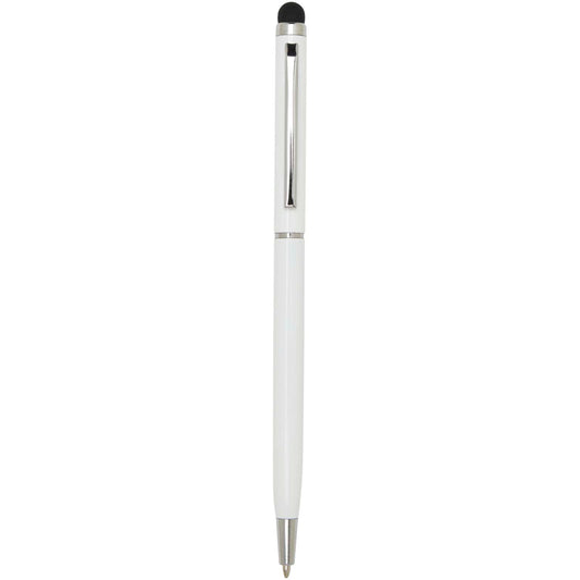 Penna a sfera in alluminio con stylus Ore (inchiostro blu) personalizzato con logo - Pubblienne