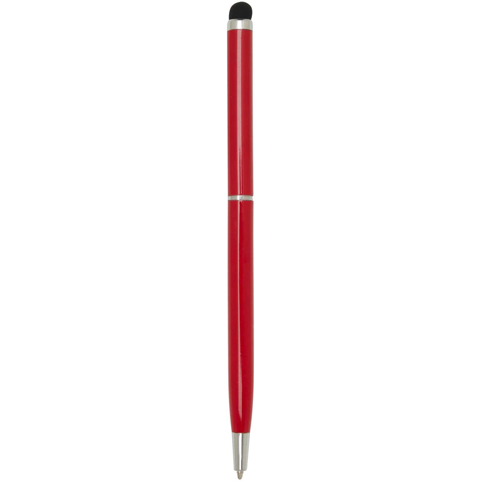 Penna a sfera in alluminio con stylus Ore (inchiostro blu) personalizzato con logo - Pubblienne