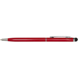 Penna a sfera in alluminio con stylus Ore (inchiostro blu) personalizzato con logo - Pubblienne