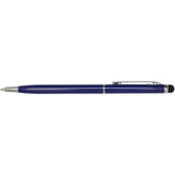 Penna a sfera in alluminio con stylus Ore (inchiostro blu) personalizzato con logo - Pubblienne