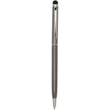 Penna a sfera in alluminio con stylus Ore (inchiostro blu) personalizzato con logo - Pubblienne