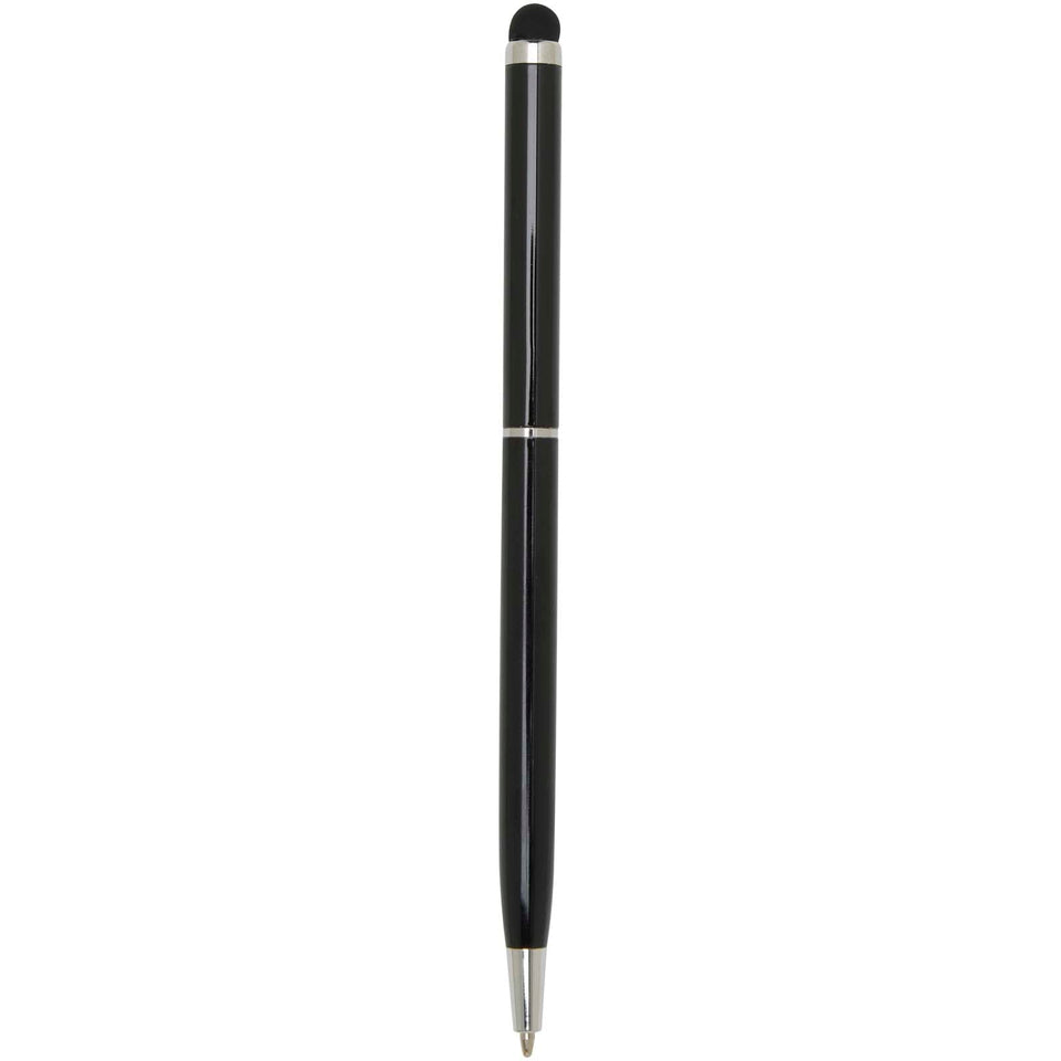 Penna a sfera in alluminio con stylus Ore (inchiostro blu) personalizzato con logo - Pubblienne