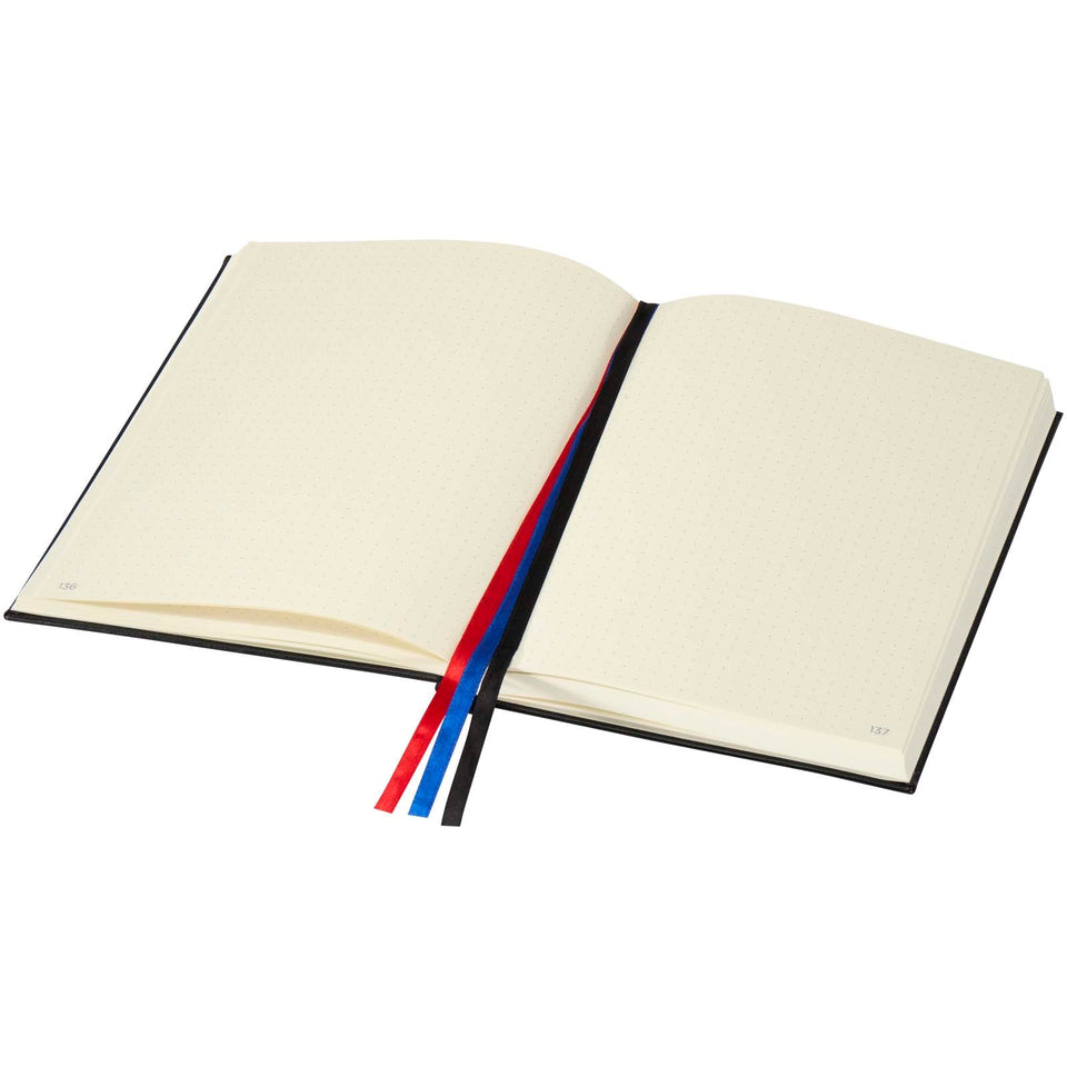 Blocco note formato A5 con copertina rigida Alder personalizzato con logo - Pubblienne