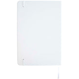 Set con blocco note formato A5 con copertina rigida e penna roller Legato Elegance personalizzato con logo - Pubblienne