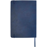 Set con blocco note formato A5 con copertina rigida e penna roller Legato Elegance personalizzato con logo - Pubblienne