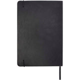 Set con blocco note formato A5 con copertina rigida e penna roller Legato Elegance personalizzato con logo - Pubblienne