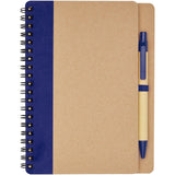 Blocco note riciclato con penna Priestly personalizzato con logo - Pubblienne