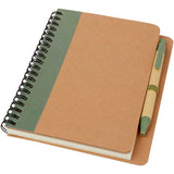 Blocco note riciclato con penna Priestly personalizzato con logo - Pubblienne