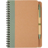 Blocco note riciclato con penna Priestly personalizzato con logo - Pubblienne