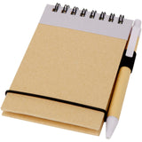 Taccuino riciclato formato A7 con penna Zuse personalizzato con logo - Pubblienne