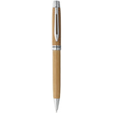 Penna a sfera in bambù Jakarta (inchiostro nero) personalizzato con logo - Pubblienne